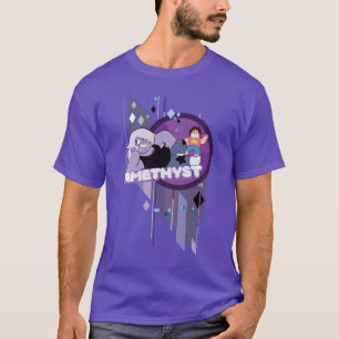 Steven Universe Amethyst-Zeichen, grafisch T-Shirt