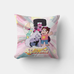 Steven Universe Crystal Gem Group Huddle Kissen