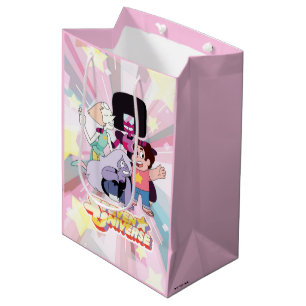 Steven Universe Crystal Gem Group Huddle Mittlere Geschenktüte