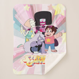 Steven Universe   Crystal Gem Group Huddle Sherpadecke