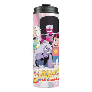 Steven Universe   Crystal Gem Group Huddle Thermosbecher