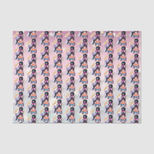 Steven Universe Crystal Gem Group Pose Seidenpapier