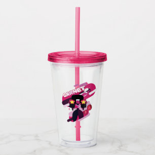 Steven Universe Garnet Character Graphic Acryltrinkbecher