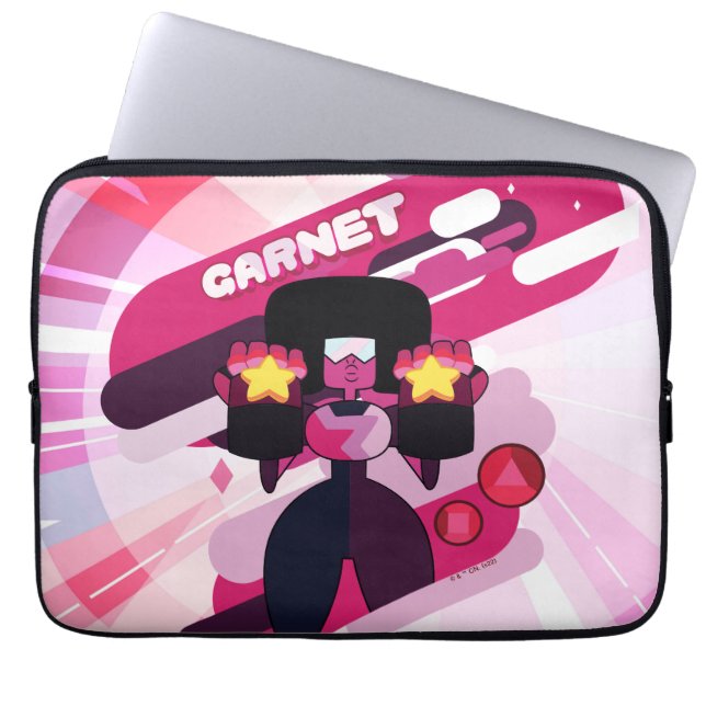 Steven Universe | Garnet Character Graphic Laptopschutzhülle (Vorderseite)