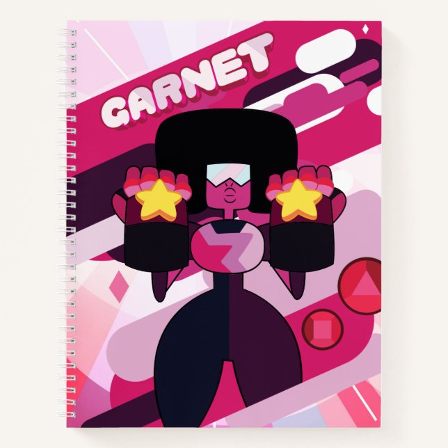 Steven Universe | Garnet Character Graphic Notizbuch (Vorderseite)