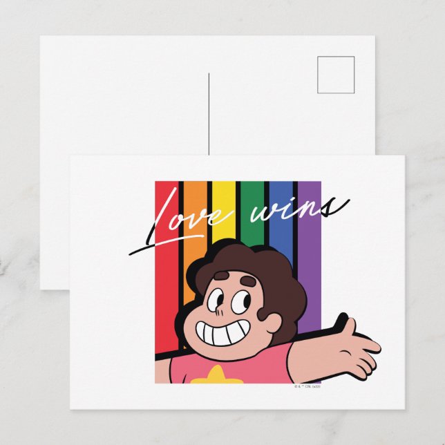 Steven Universe - Liebe gewinnt Postkarte (Vorne/Hinten)