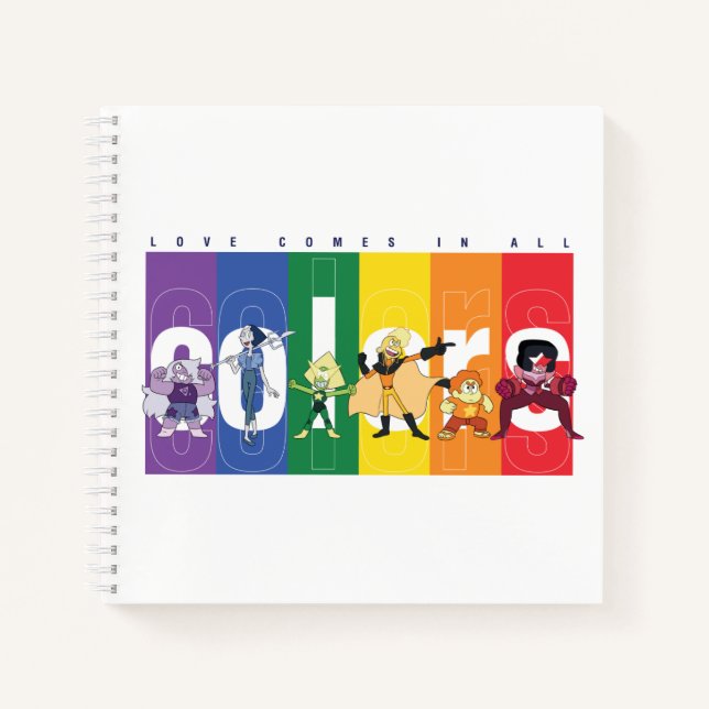Steven Universe - Liebe kommt in allen Farben Notizbuch (Vorderseite)
