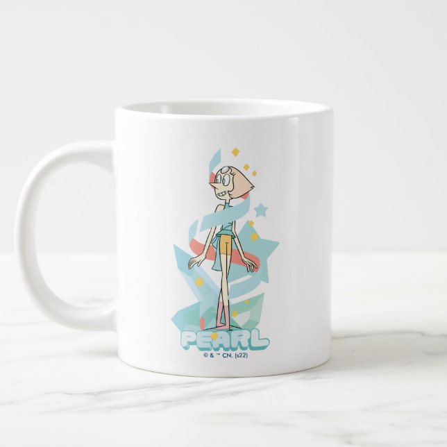 Steven Universe | Pearl Character Graphic Jumbo-Tasse (Links)