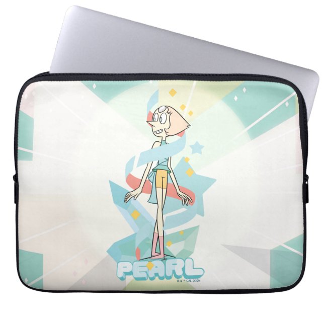 Steven Universe | Pearl Character Graphic Laptopschutzhülle (Vorderseite)