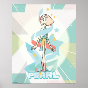 Steven Universe   Pearl Character Graphic Poster