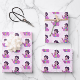 Steven Universe Pink Diamond Portrait Geschenkpapier Set
