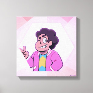 Steven Universe   Pink Diamond Portrait Leinwanddruck