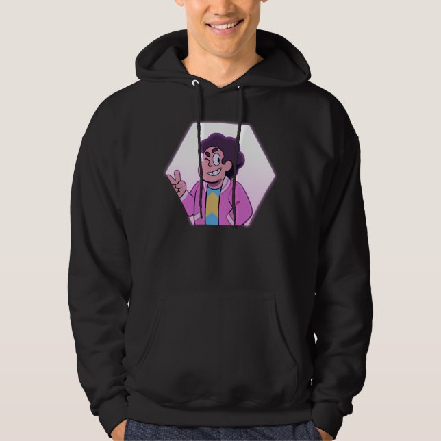Steven Universe | Rosa Diamantportrait Hoodie (Vorderseite)