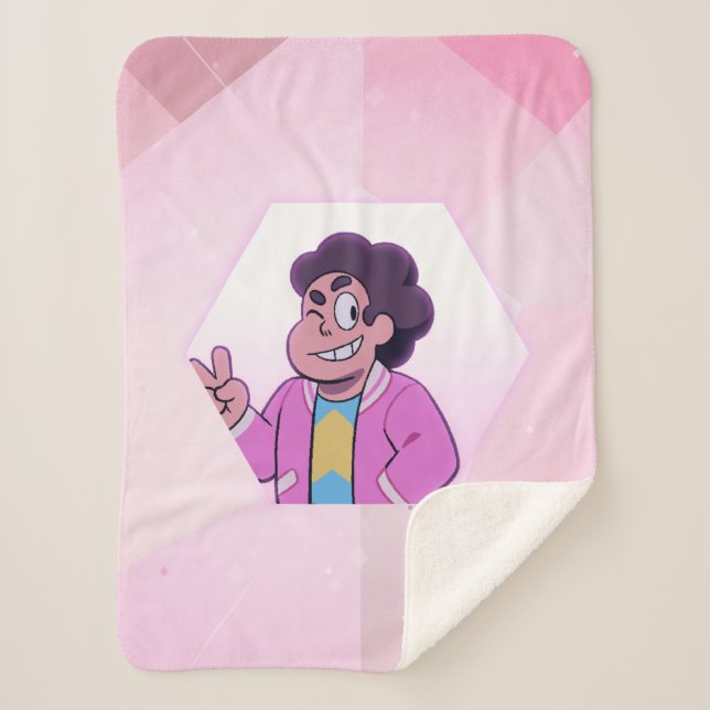 Steven Universe | Rosa Diamantportrait Sherpadecke (Vorderseite)