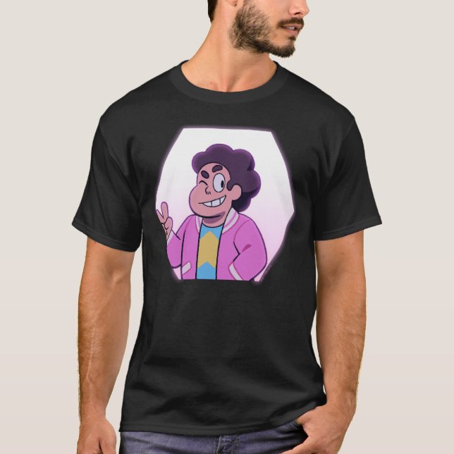 Steven Universe | Rosa Diamantportrait T-Shirt (Vorderseite)