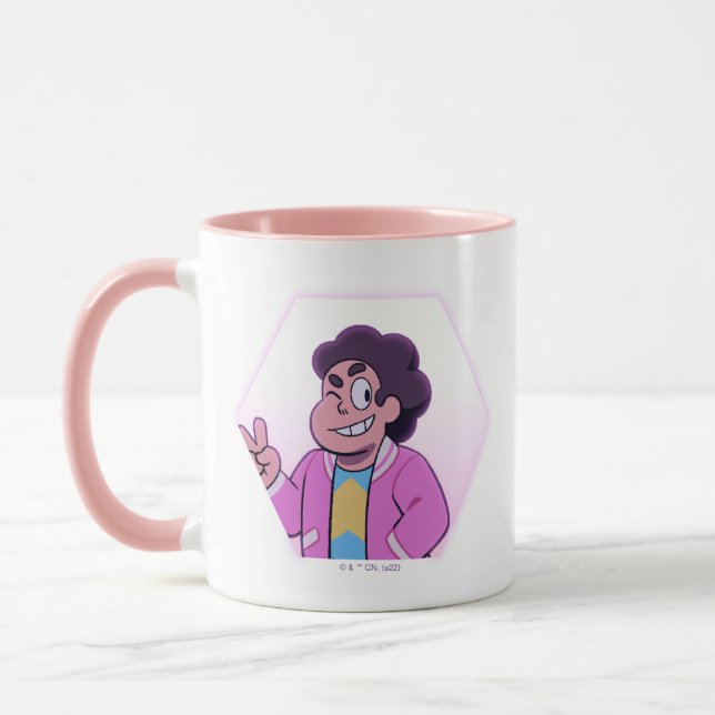 Steven Universe | Rosa Diamantportrait Tasse (Links)