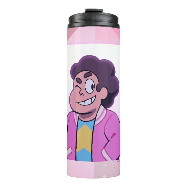 Steven Universe | Rosa Diamantportrait Thermosbecher (Vorderseite)