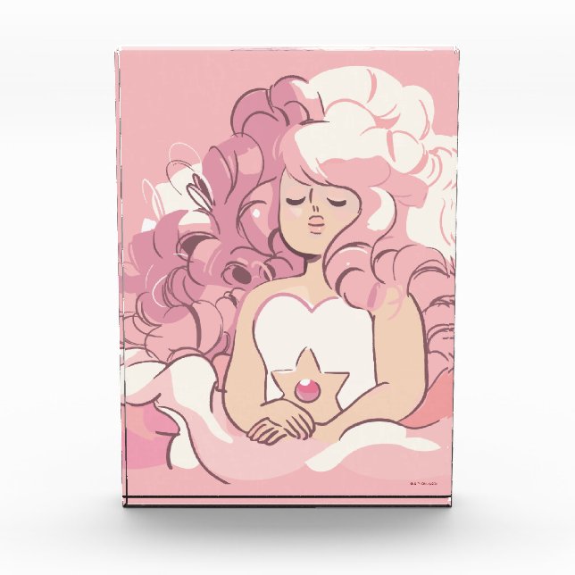 Steven Universe | Rose Quartz Illustration Fotoblock (Vorderseite)