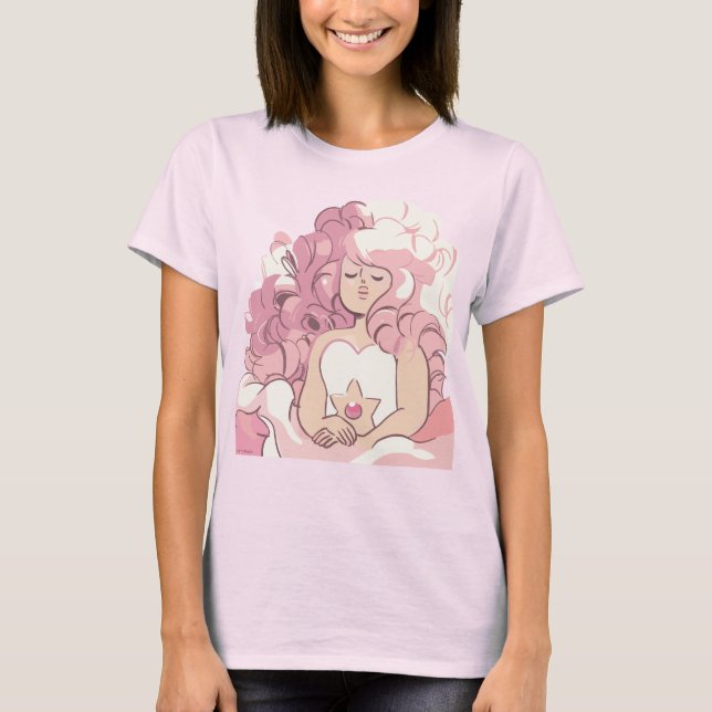 Steven Universe | Rose Quartz Illustration T-Shirt (Vorderseite)