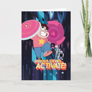 Steven Universe Serious Steven.. Aktivieren! Karte
