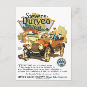 Stevens Duryea Company Postkarte