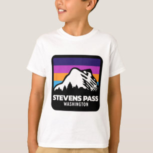 Stevens P Washington Bergskifahren Snowboarden  T-Shirt
