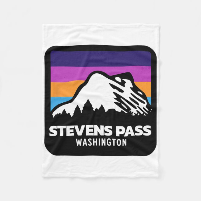 Stevens P Washington Mountain Skifahren Snowboarde Fleecedecke (Vorderseite)