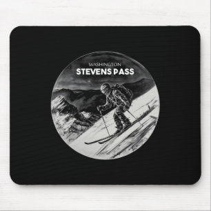 Stevens P Washington Skifahren Skifahrer _3 Mousepad