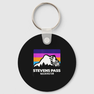 Stevens Pass Washington Berg Skifahren Schlüsselanhänger