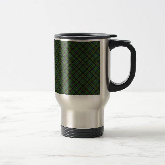 Stevenson Clan Tartan Designed Print Reisebecher (Rechts)