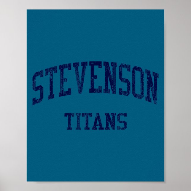 Stevenson High School HS Sterling Heights MI Poster (Vorne)