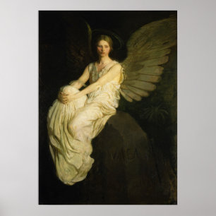 Stevenson Memorial (1903) von Abbott Thayer Poster