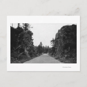 Stevenson Pass, WA View North Bank Highway Postkarte