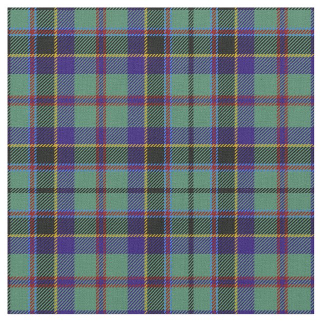 Stevensontartan-Druck Stoff (Nahaufnahme)