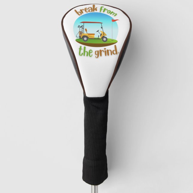 Steve's Golf Cart BFTG Driver Cover Headcover (Vorderseite)