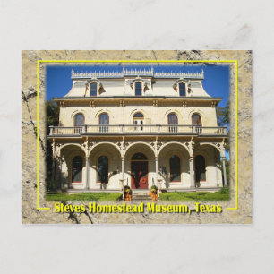 Steves Homestead Museum, San Antonio, TX Postkarte
