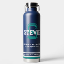 Stevie Name bedeutet sports monogram aquamarin