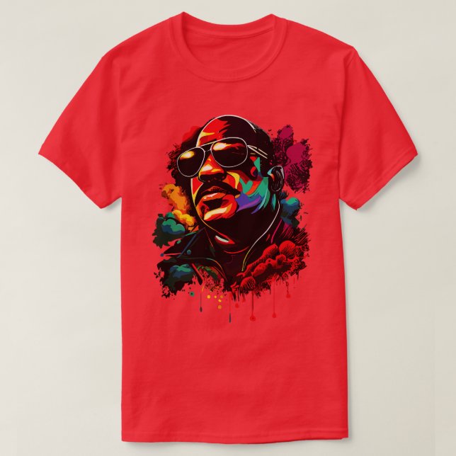 Stevie Wonder 1 T-Shirt (Design vorne)