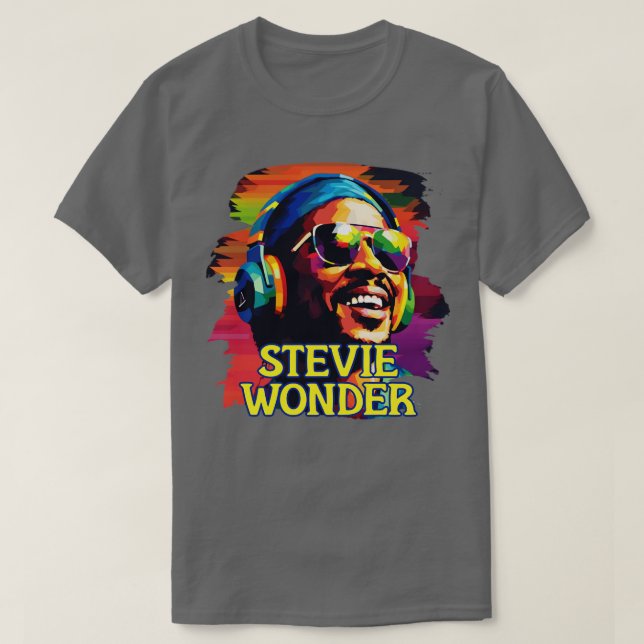 Stevie Wonder 8 T-Shirt (Design vorne)
