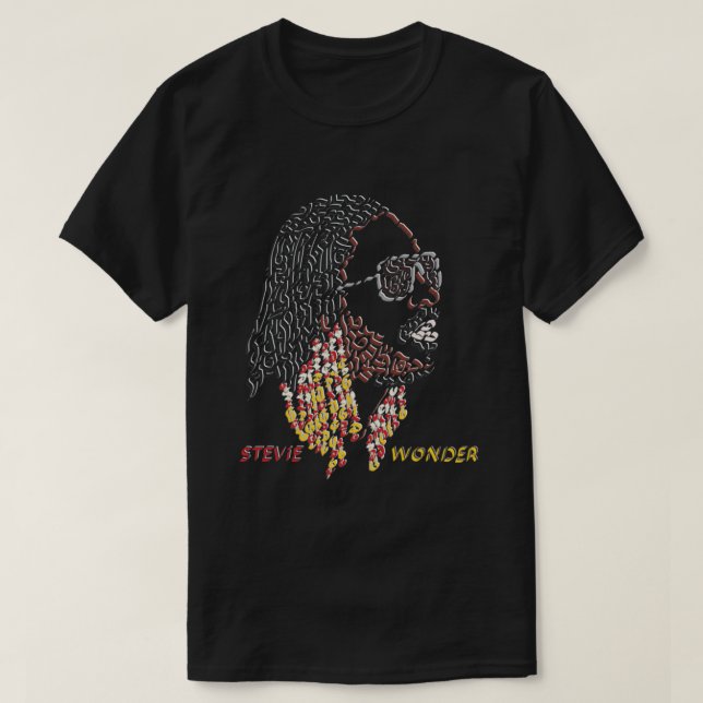 Stevie Wonder Classic T - Shirt.png T-Shirt (Design vorne)