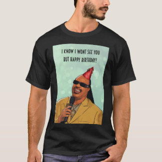 Stevie Wonder - Grußkarte zum Geburtstag.pnn T-Shirt