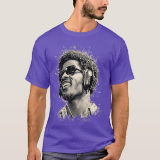 Stevie Wonder Sonnenbrille T-Shirt
