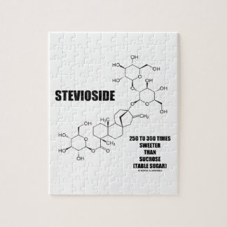 Steviosid 250 bis 300 Mal süßer als Sucrose Puzzle