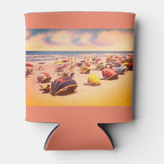 Steward Beach, Galveston, Texas Dosenkühler (Vorderseite)