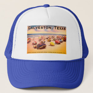 Steward Beach, Galveston, Texas Truckerkappe