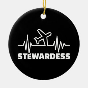 Stewardfrequenz Keramik Ornament