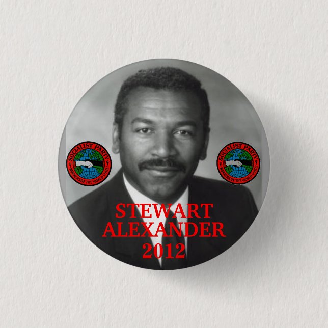 Stewart Alexander 2012 Button (Vorderseite)