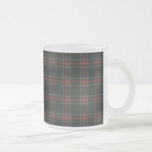 Stewart Black Clan Tartan Mattglastasse