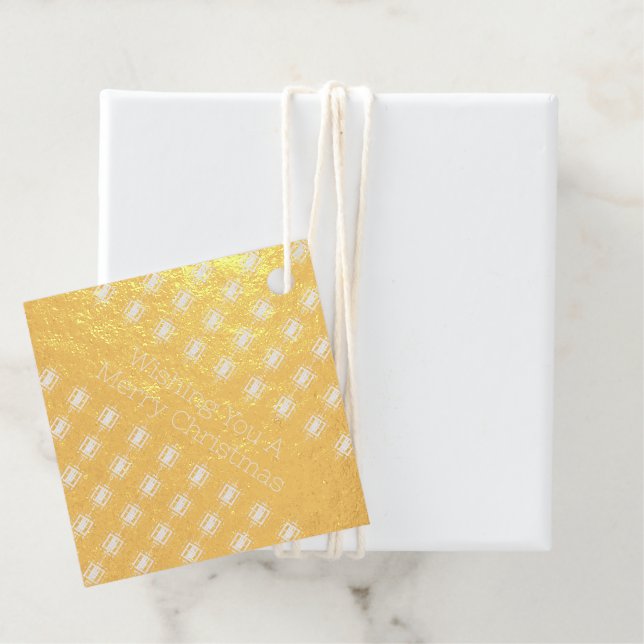 Stewart Black Modern Original Scottish Tartan Geschenkanhänger (Mit Box)