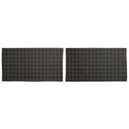 Stewart Black Modern Original Scottish Tartan Kissenbezug